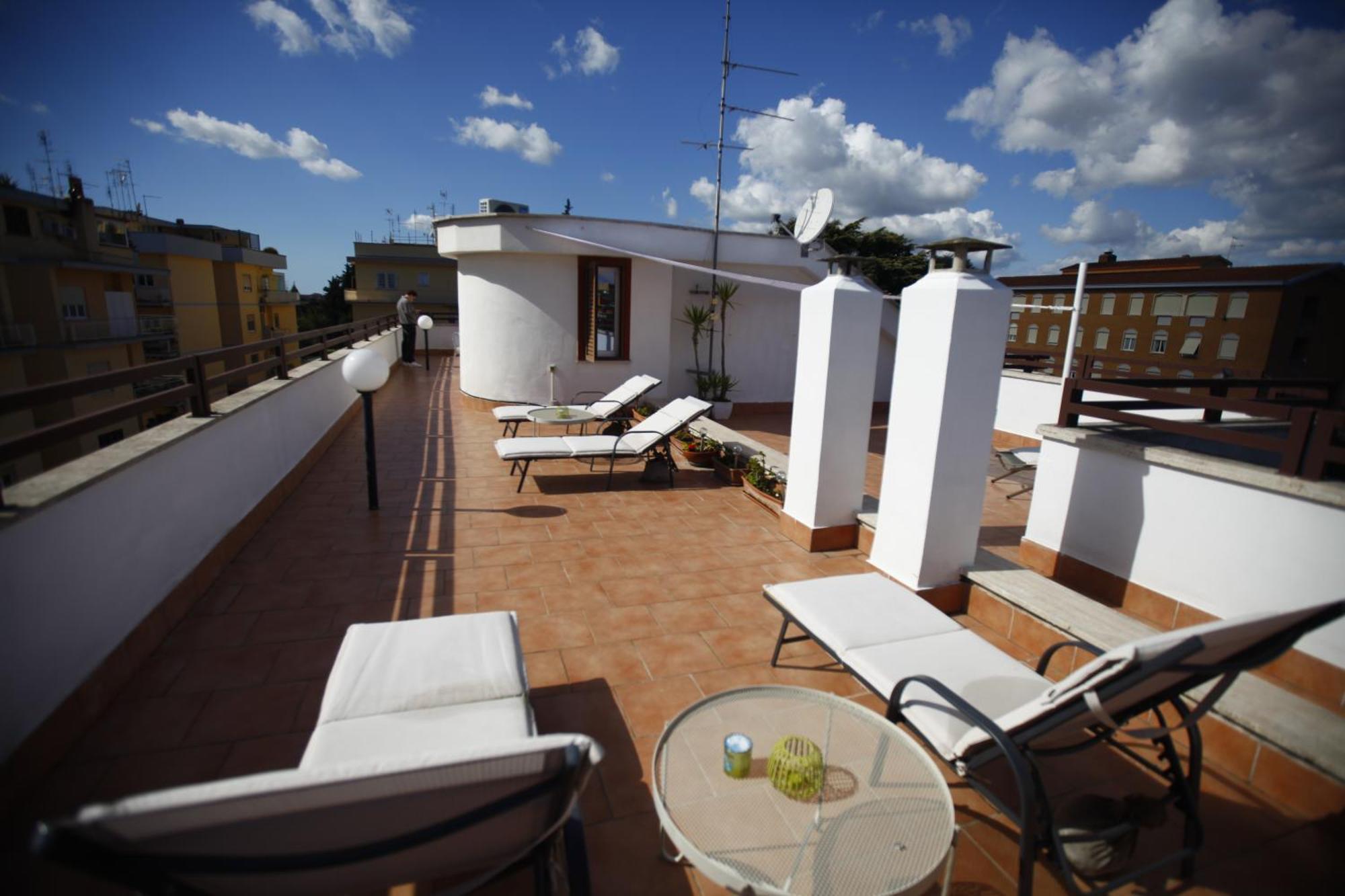 Ferienwohnung Gianicolo House Rom Exterior foto